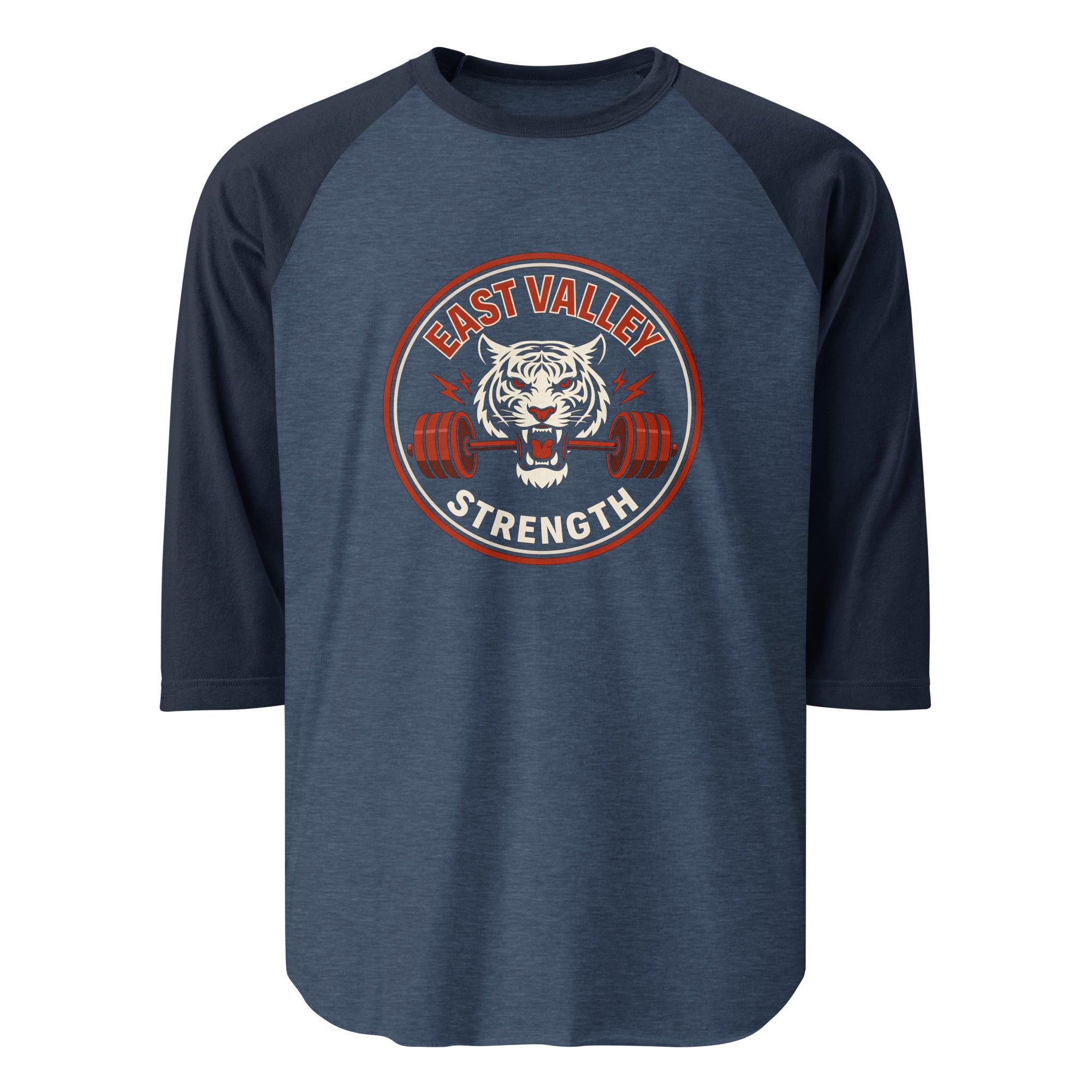 3/4 sleeve raglan shirt